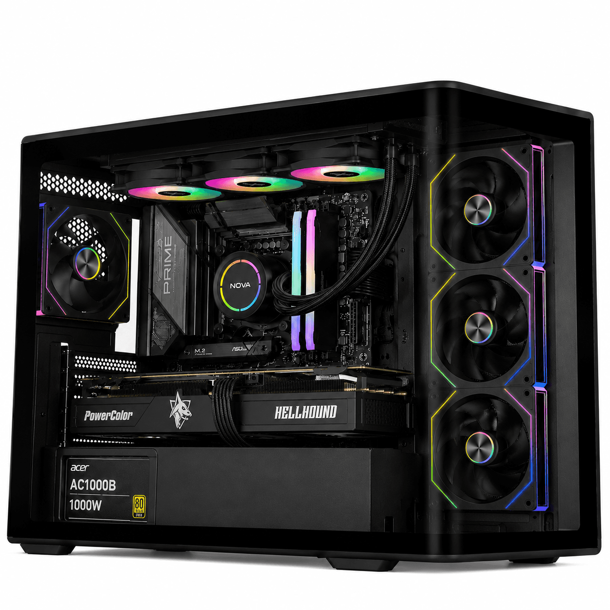 Gaming PC Ryzen 7 7700 | RX 9060 XT 16GB | 16GB DDR5 6000MHz | 1TB NVMe