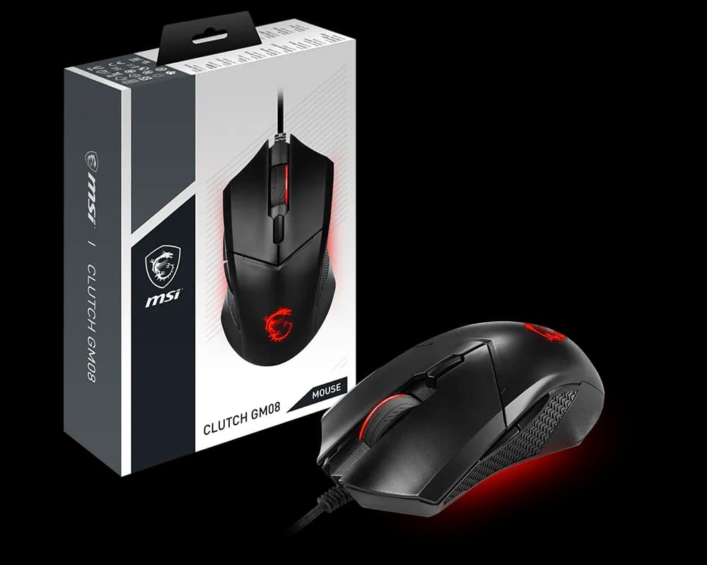 MSI Clutch GM08 RGB Gaming Mouse