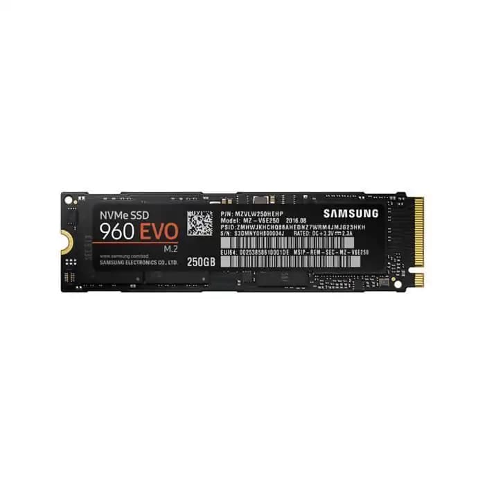 Samsung 960 EVO 250GB PCIe Gen3 NVMe M.2 SSD Occasion