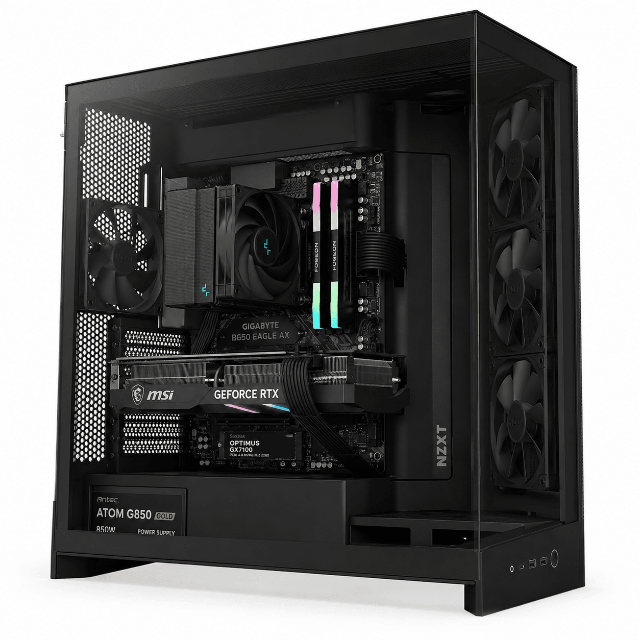 Gaming PC Ryzen 5 9600X | RTX 5060 Ti 8GB | 32GB DDR5 | 1TB NVMe