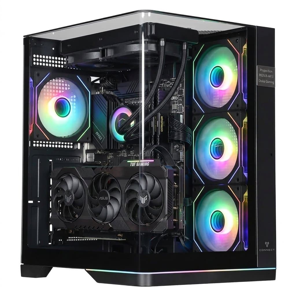 Gaming PC | Core i7-13700 | RTX 3060 12GB | 32GB DDR4 3200MHz | 4TB SSD | 650W Bronze