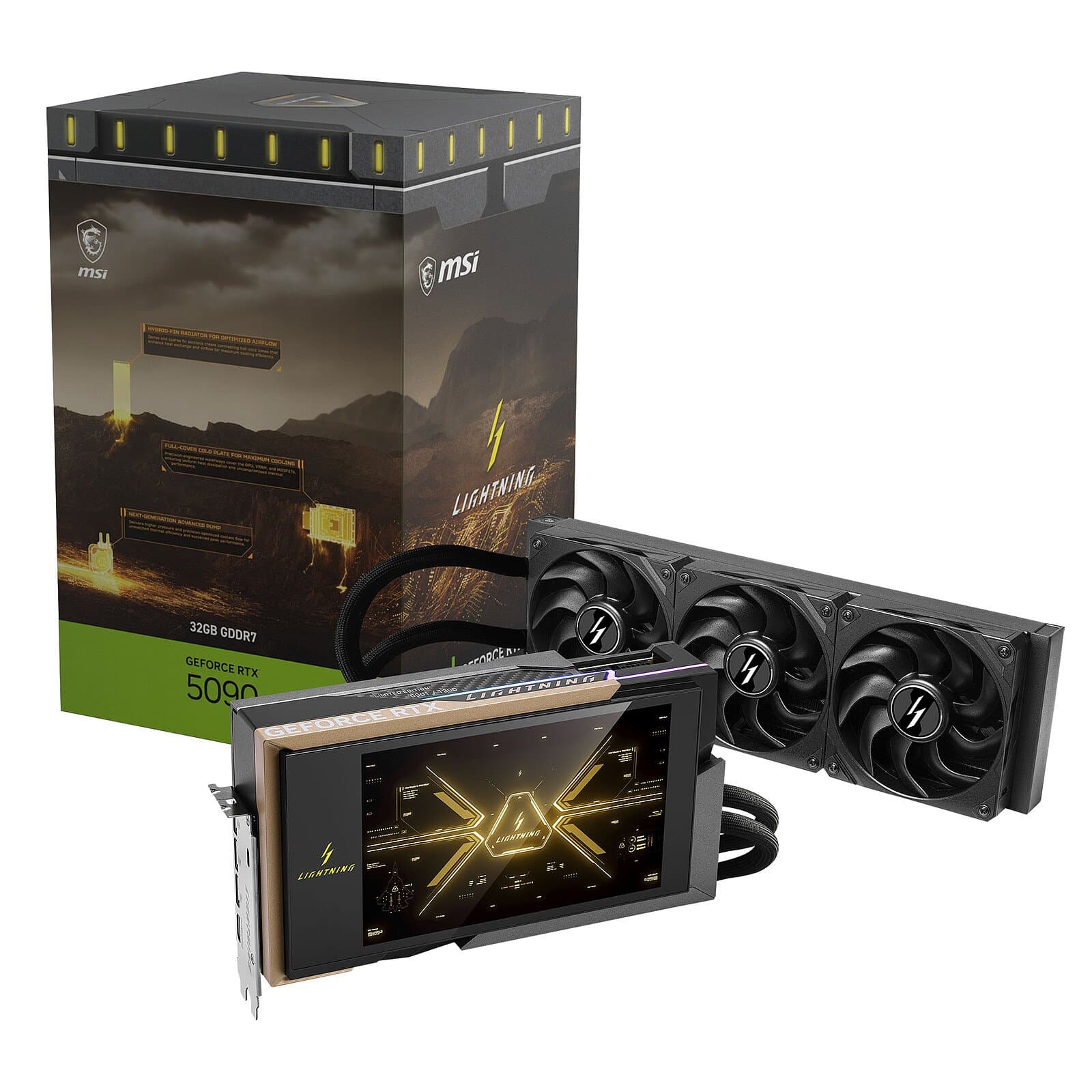 MSI GeForce RTX 5090 32G LIGHTNING Z – Édition Limitée