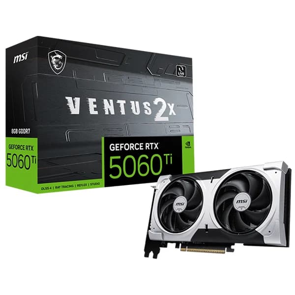 MSI GeForce RTX 5060 Ti 8G VENTUS 2X PLUS | 8GB GDDR7