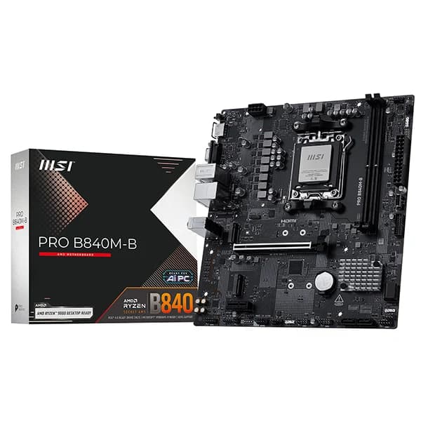 MSI PRO B840M-B | AMD B840 | Socket AM5 | Micro-ATX