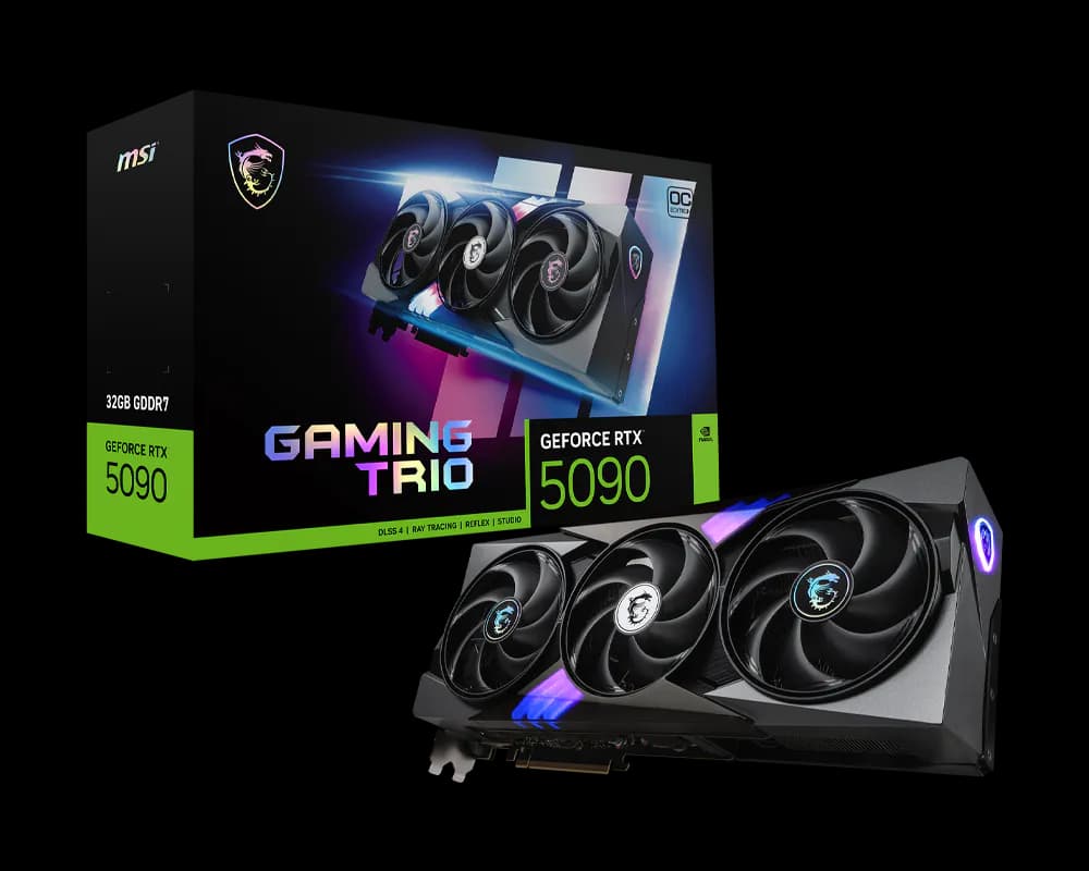 MSI GeForce RTX 5090 32G GAMING TRIO OC | 32GB GDDR7