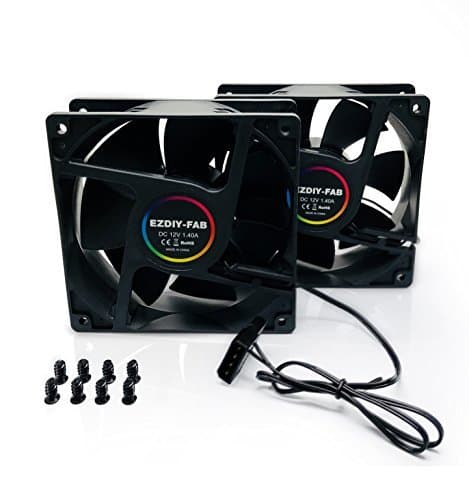 EZDIY-FAB 2 FANS PACK BLACK | 120mm