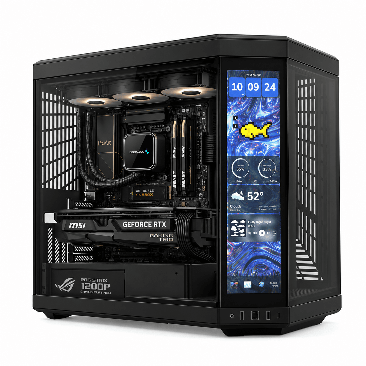 PC GAMING SETUP | RYZEN 9 9950X3D | RTX 5090 32GB | 64GB DDR5-6000 | 8TB NVMe | X870E WIFI