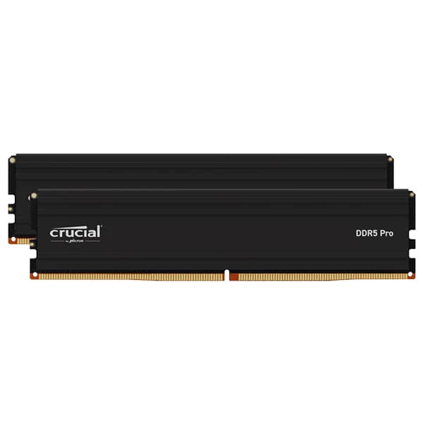 CRUCIAL PRO | 96GB (24GB×4) | DDR5-5600 | CL46 | UDIMM | KIT