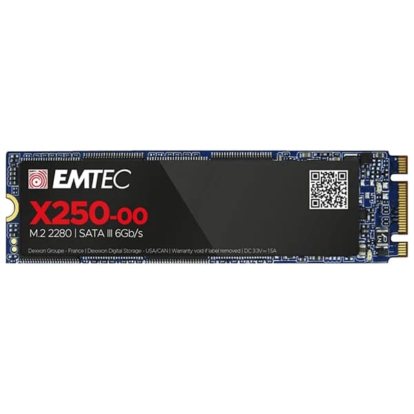 EMTEC X250 Power Plus | 1TB | M.2 2280 | SATA III 6Gb/s | 520MB/s