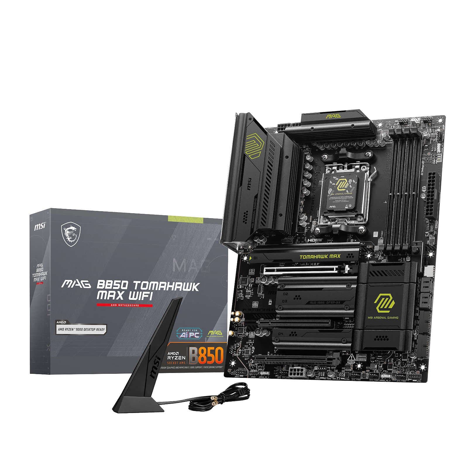 MSI MAG B850 TOMAHAWK MAX WIFI | AMD B850 | AM5 | DDR5