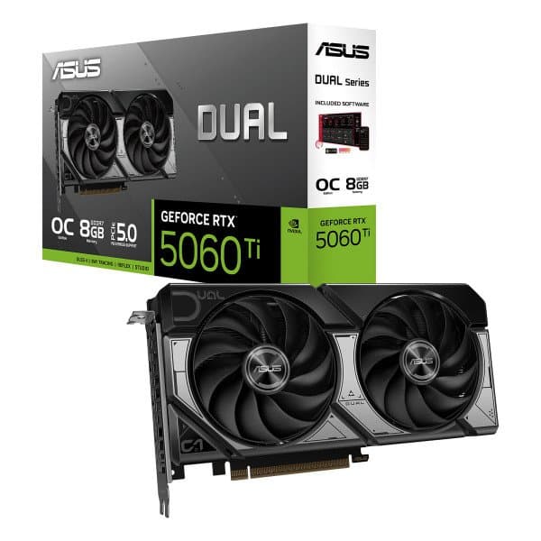 ASUS Dual GeForce RTX 5060 Ti 8GB OC Edition