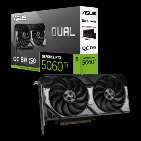 ASUS Dual GeForce RTX 5060 Ti 8GB GDDR7