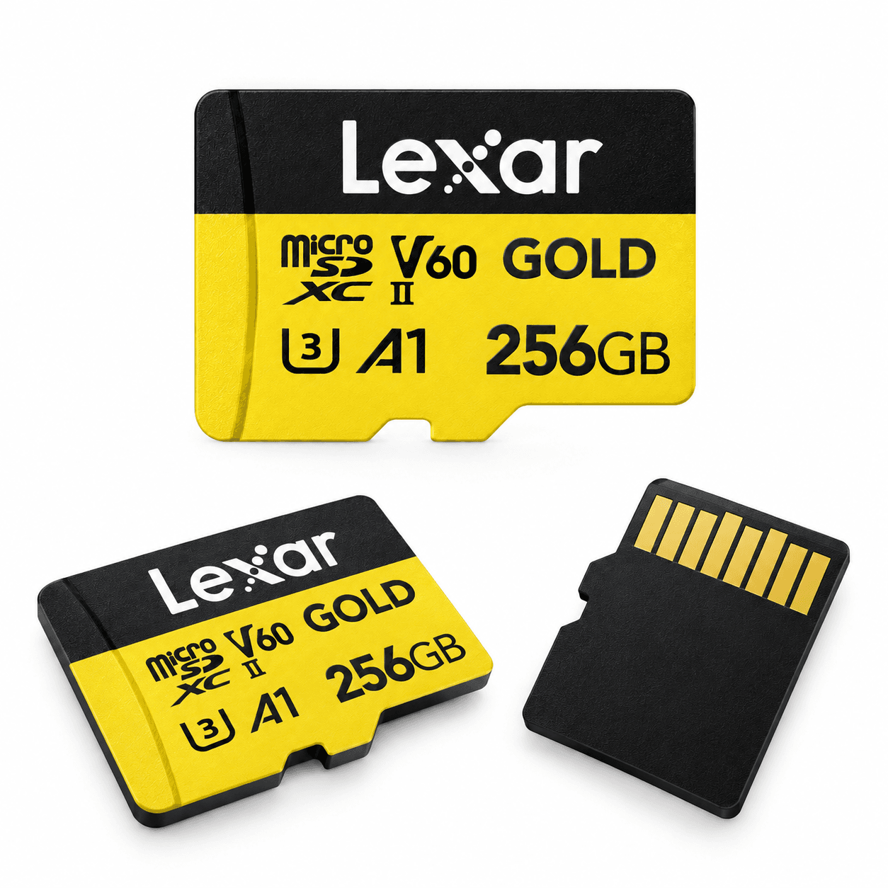 LEXAR PROFESSIONAL GOLD microSDXC | 256GB | UHS-II | V60 | BOX