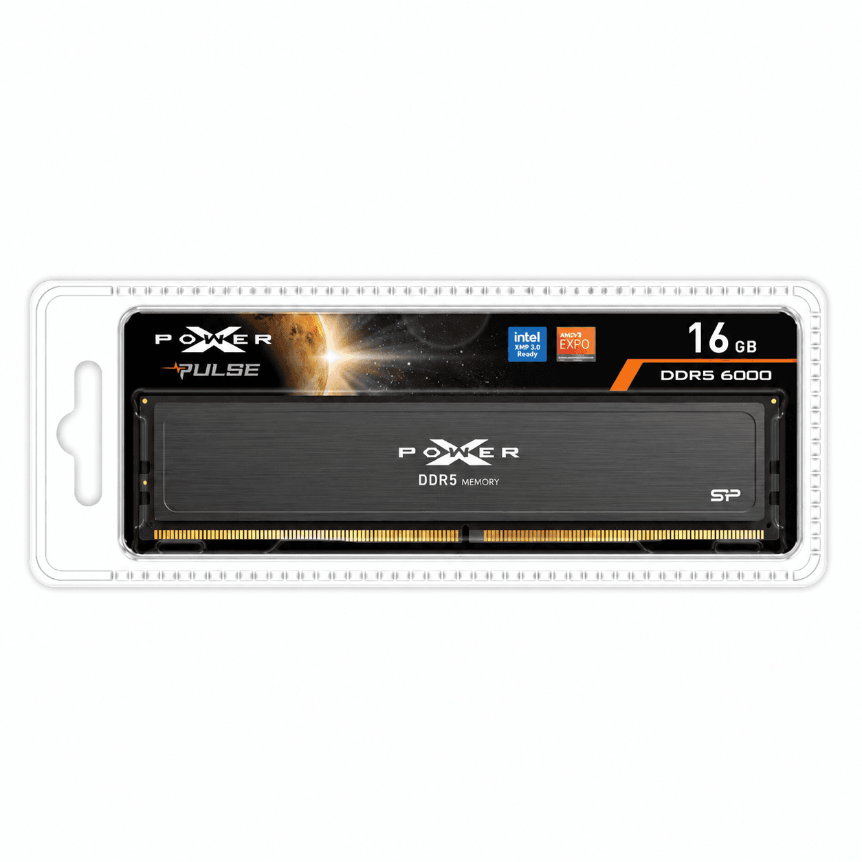 16GB (16x1) SP POWER PLUSE 6000MHZ DDR5 CL36 UDIMM KIT