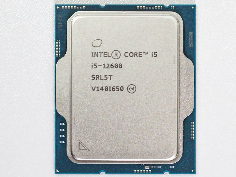INTEL CORE i5-12600 | 6 Cœurs / 12 Threads | 4.8GHz | LGA1700