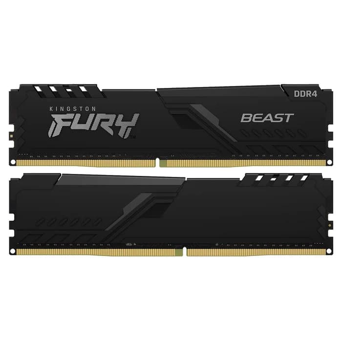 KINGSTON FURY Beast | 16GB (2×8GB) DDR4 3200MHz CL16