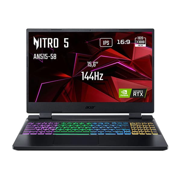 Acer Nitro 5 i5-12450H/ 16GB/ 512GB/ RTX 4060 8GB/ 15.6″ FHD IPS 144Hz