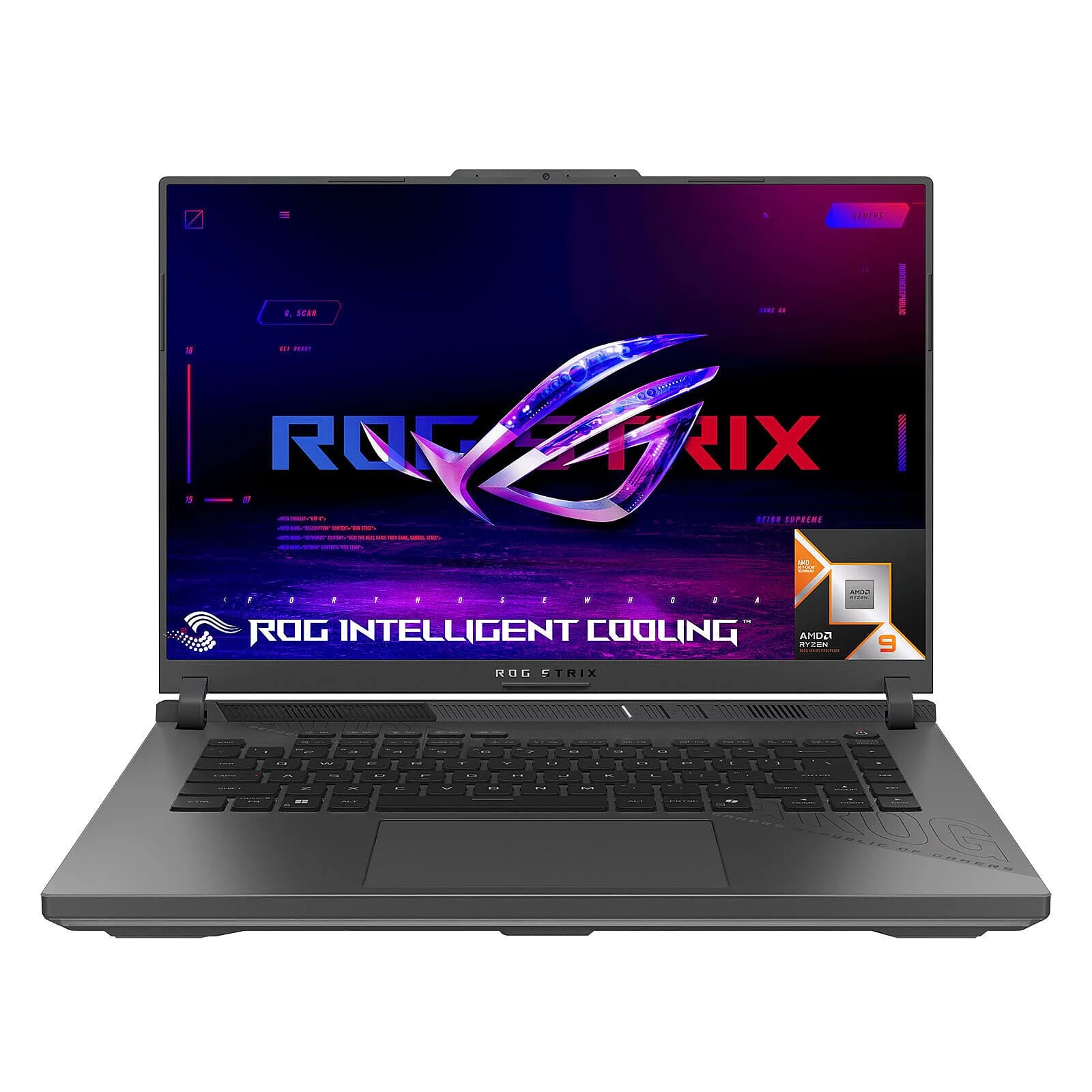 ASUS ROG Strix G16 G614PM | Ryzen 9 8940HX | RTX 5060 8 GB | 16 GB DDR5 | 1 TB SSD | QHD+ 165 Hz | Neuf Sans Boîte