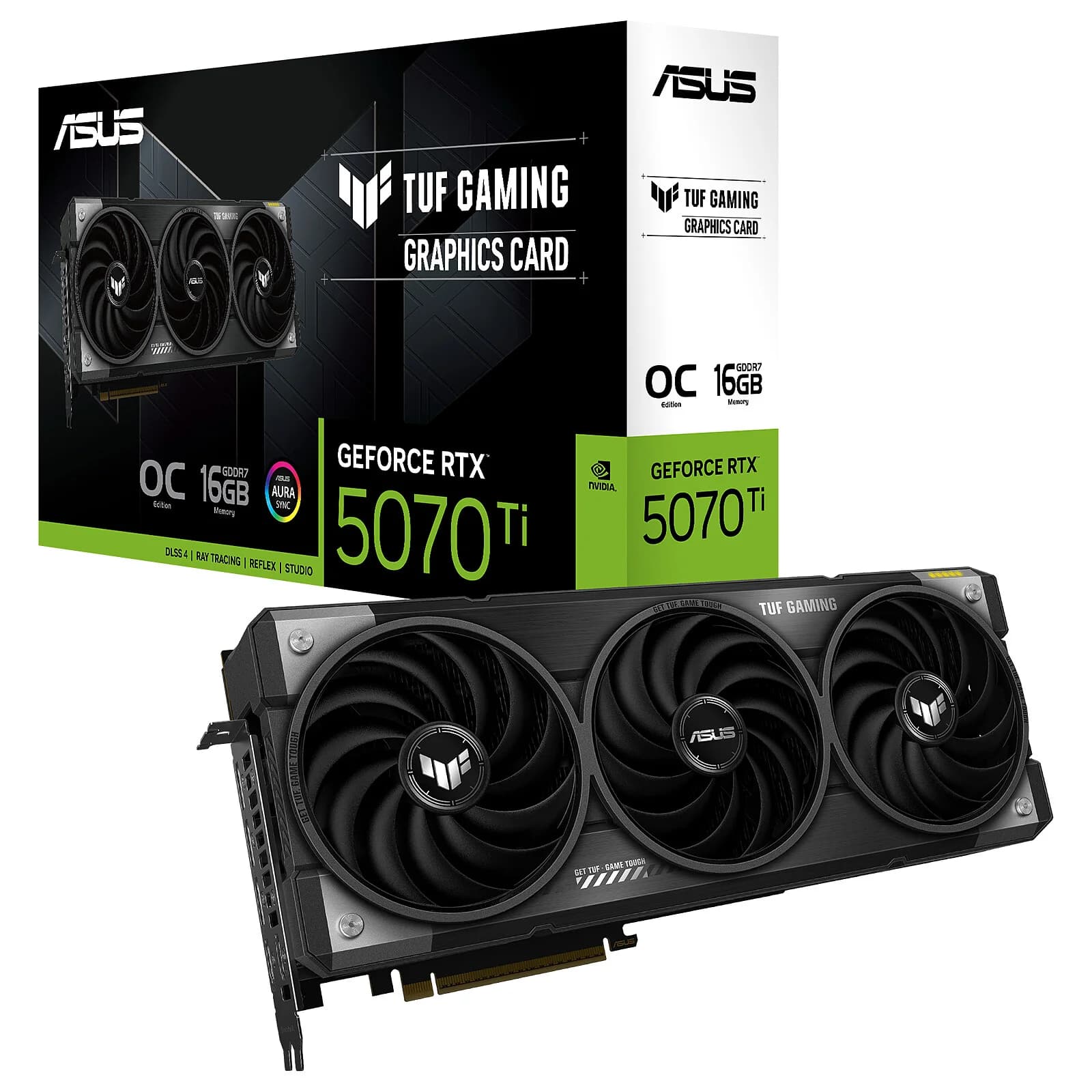 ASUS TUF Gaming GeForce RTX 5070 Ti 16GB OC 3X