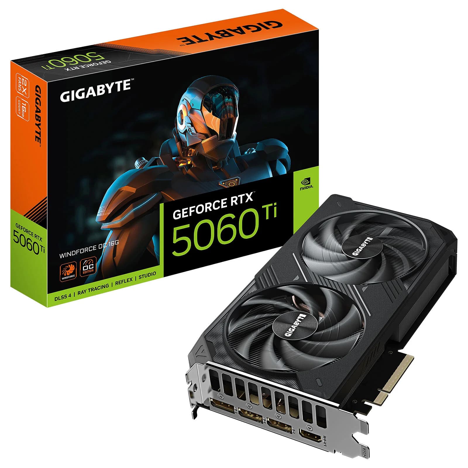 Gigabyte GeForce RTX 5060 Ti 16 GB WINDFORCE