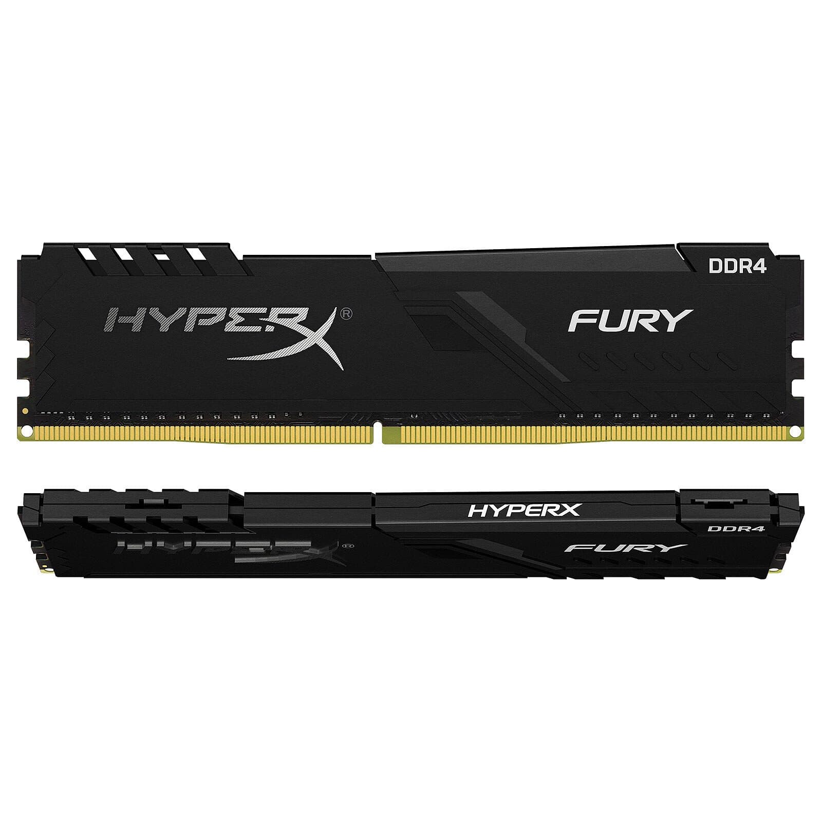 HyperX Fury 16GB (2x8GB) DDR4-2666MHz CL16 Desktop Memory Kit | High-Performance RAM