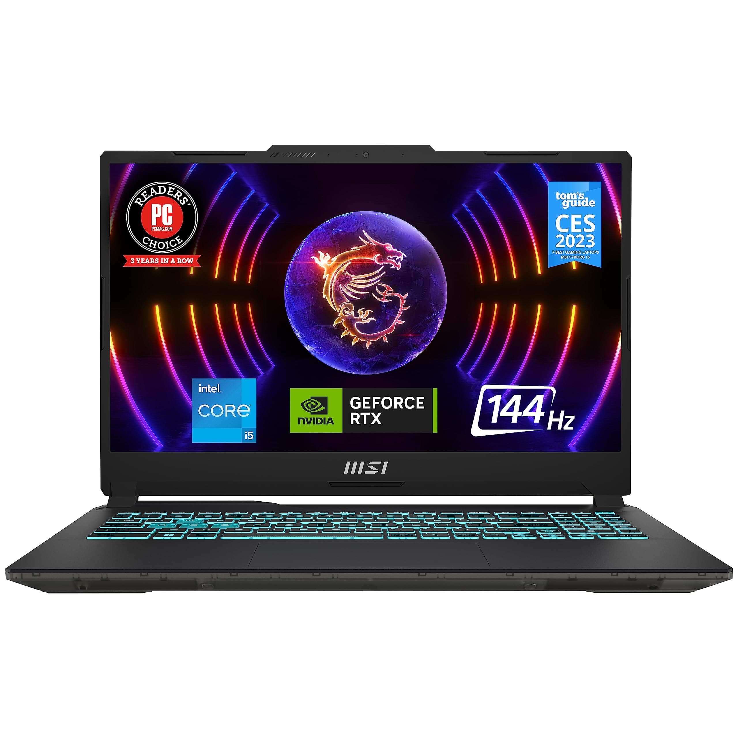 MSI CYBORG 15 A12VF I5-12450H | 16GB | 512GB SSD | RTX4060 8GB | 15.6″ 144Hz