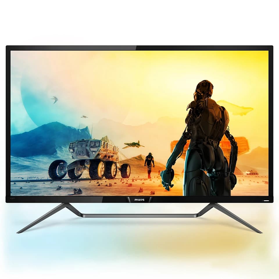 Philips Momentum 436M6VBPAB 43″ – 4K UHD Monitor – HDR1000, Quantum Dot, Ambiglow