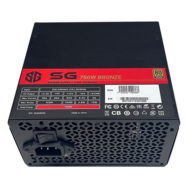 SG ATX 750W 80PLUS BRONZE
