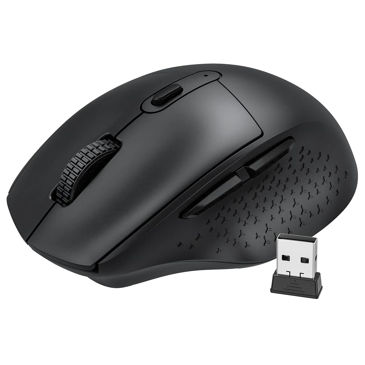 Souris ergonomique sans fil rechargeable VictSing de grande taille