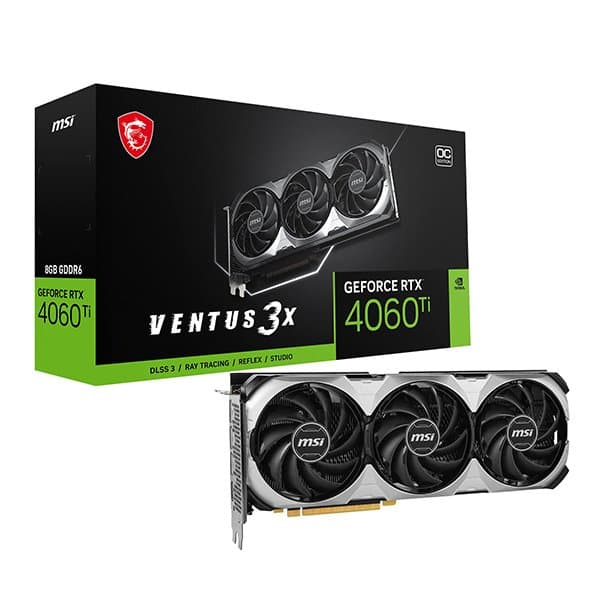 MSI GeForce RTX 4060 Ti VENTUS 3X OC 8GB GDDR6