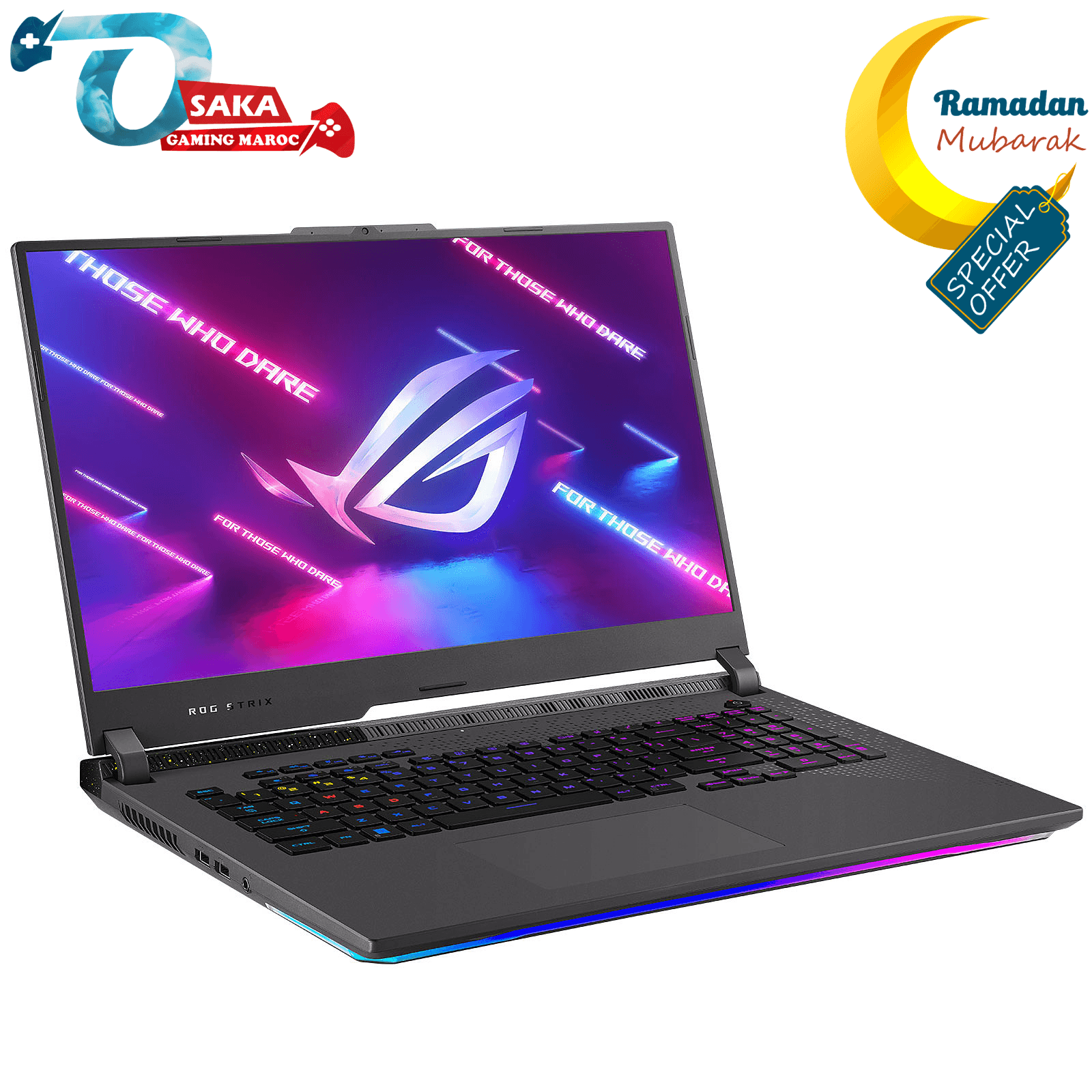 ASUS ROG STRIX G17 RYZEN 9 7845HX/32GB/1TB/RTX4060/17.3QHD240HZ