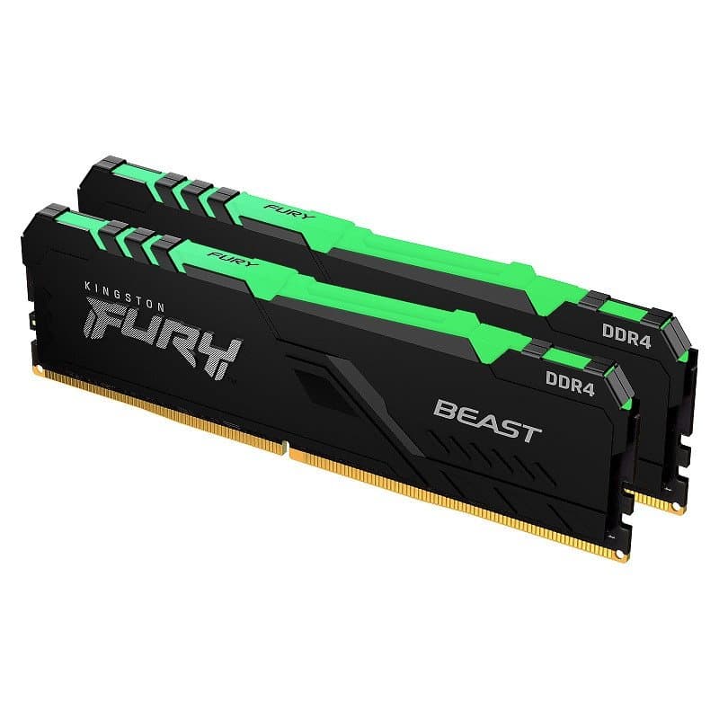 16GB ( 2 x 8GB ) KINGSTON FURY RGB 3200MHz DDR4