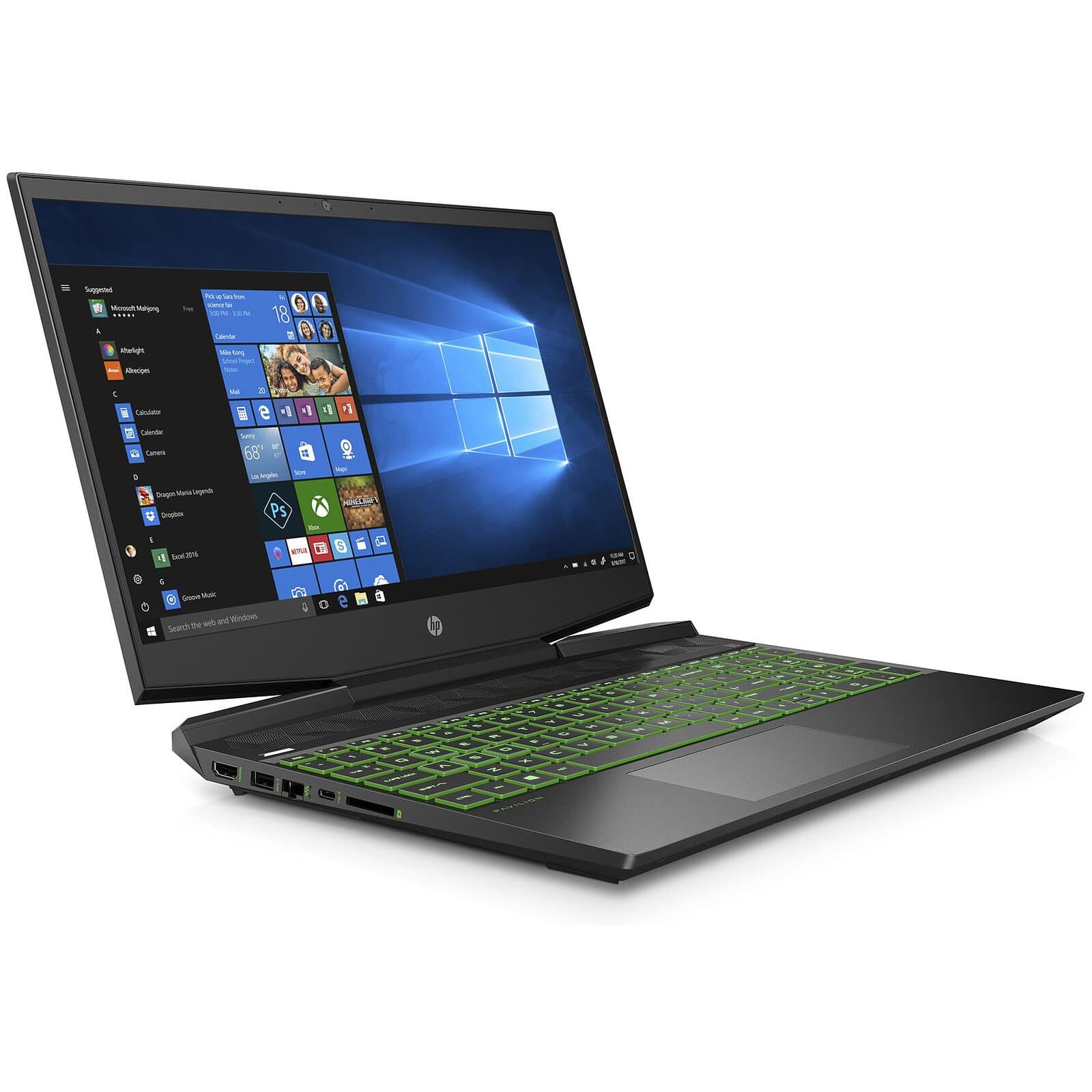 HP PAVILION GAMING LAPTOP i7-9750H / 16GB / 256GB SSD/ 1TB HDD/ GTX 1650 4GB / 15.6" FHD IPS