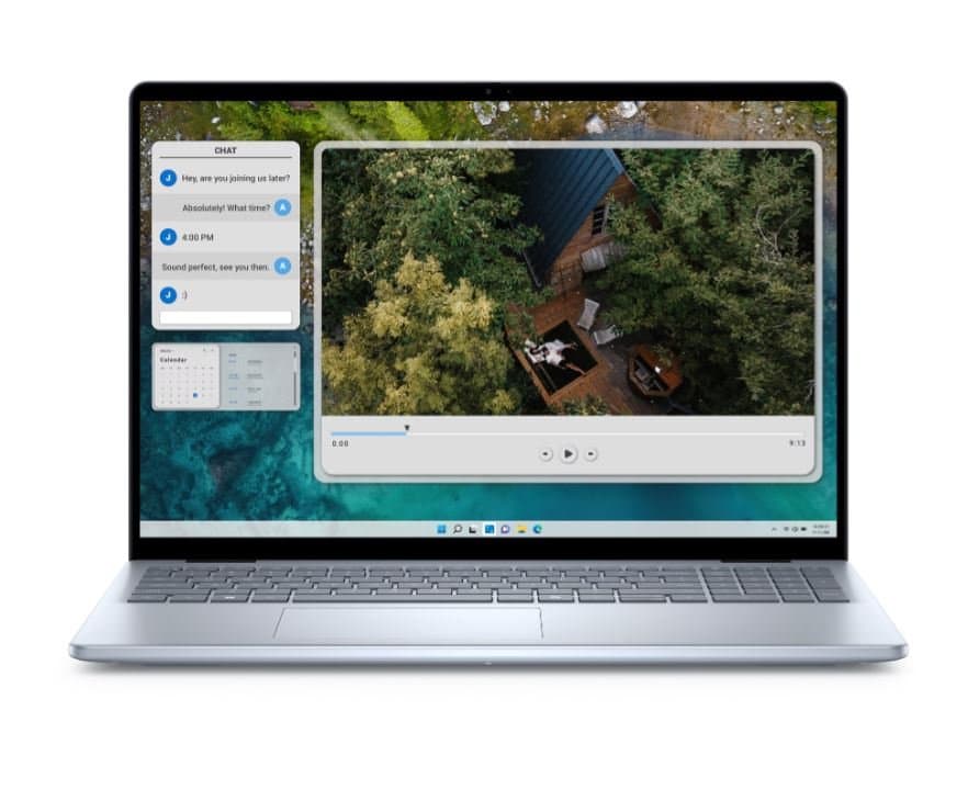 DELL INSPIRON 16 5645 RYZEN 7 8840U/ 16GB DDR5/ 1TB/ 16" FHD+