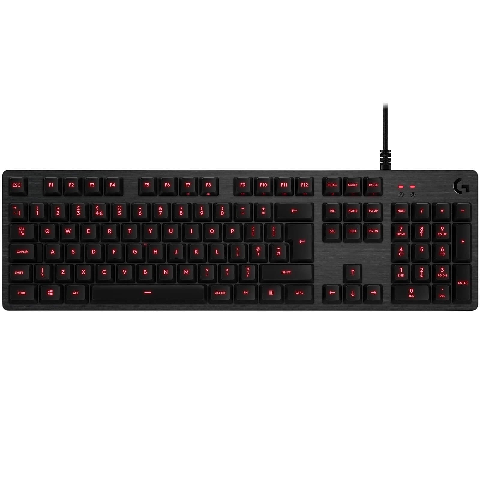 Logitech G413 Carbon Mechanical Gaming Keyboard with Romer-G Switches