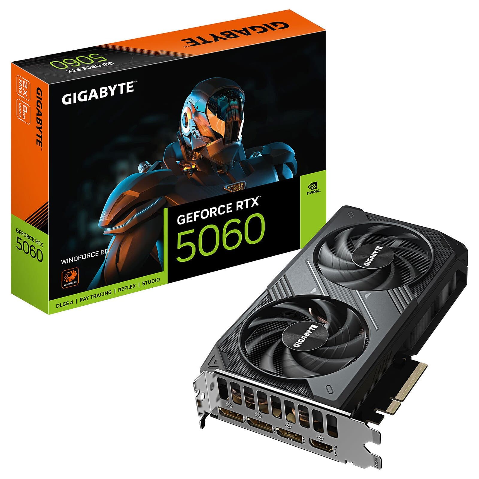 GIGABYTE RTX 5060 WINDFORCE 8 GB