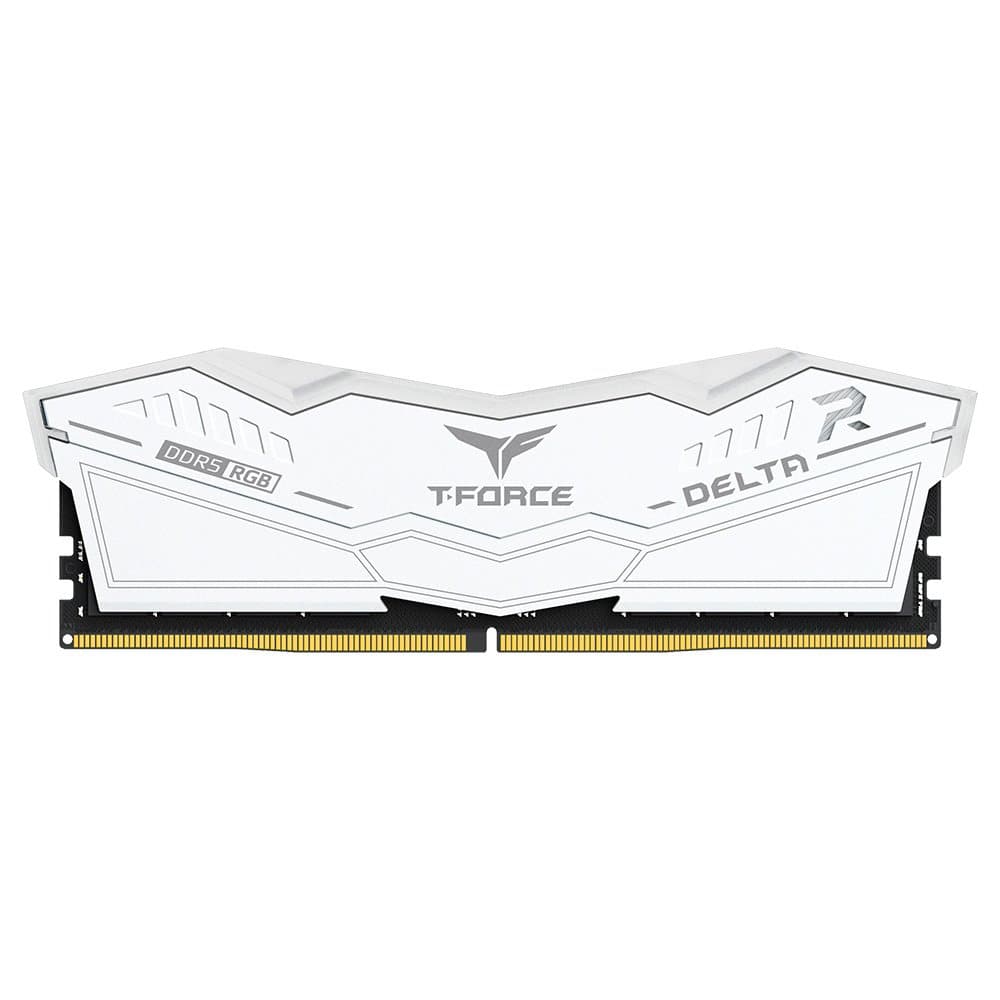 TeamGroup T-Force Delta RGB 32 Go (2×16 Go) DDR5 6400 MHz CL40 White