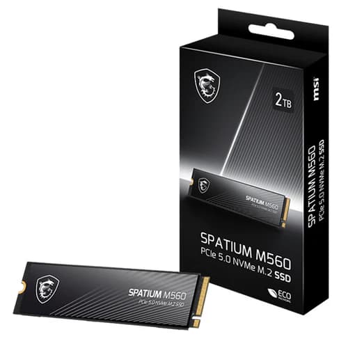 MSI SPATIUM 560 2TB PCIe 5.0 NVMe SSD