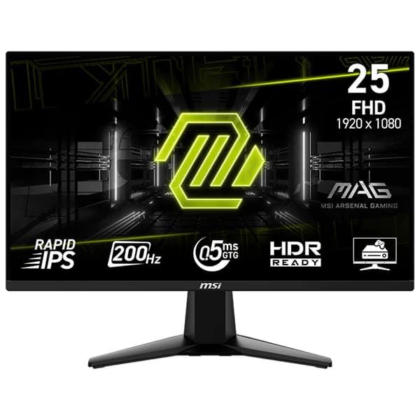 MSI MAG 255F E20 25″ Gaming Monitor / 200Hz / 0.5ms / Rapid IPS