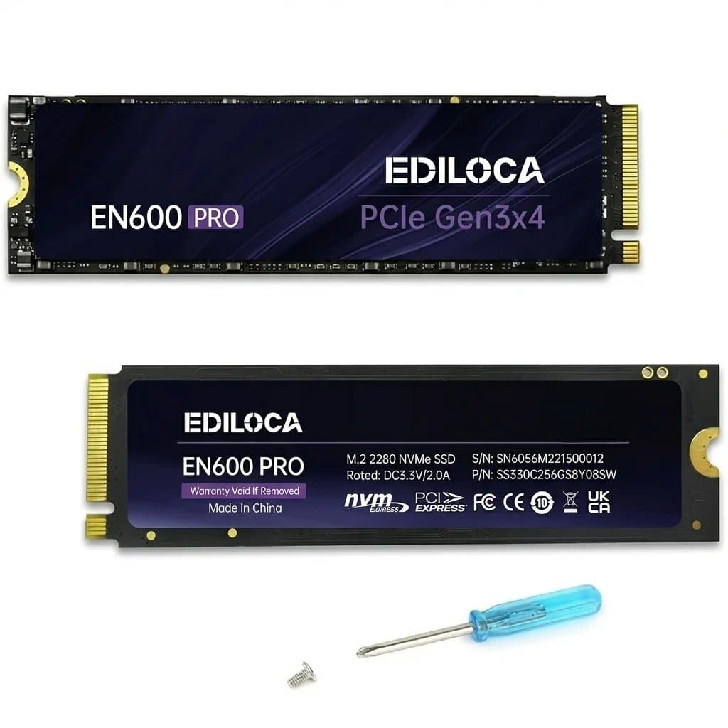 EDILOCA EN600 PRO 2TB NVMe PCIe 3.0 SSD