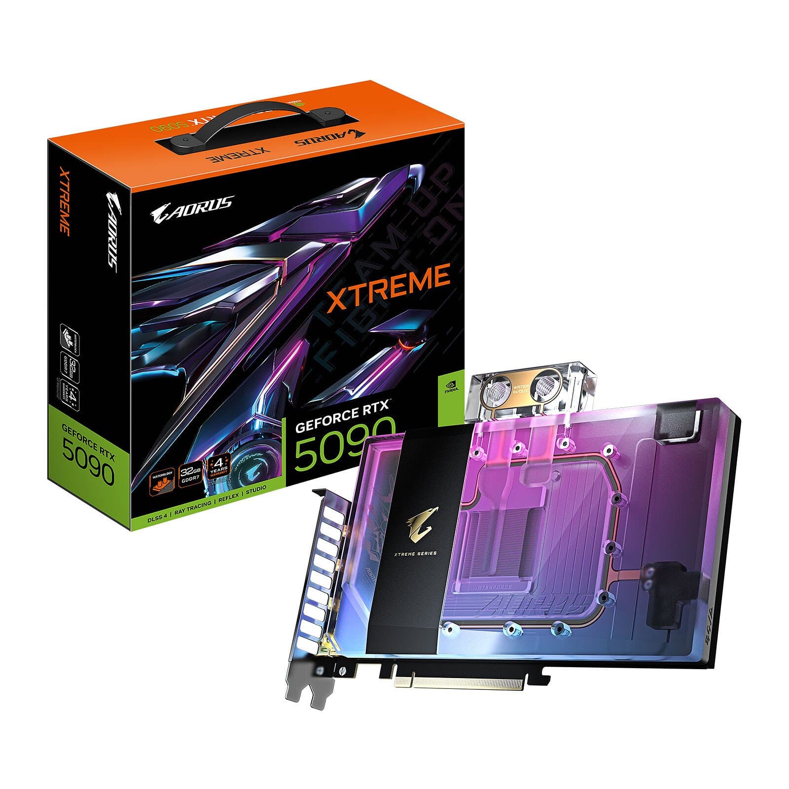 Gigabyte AORUS GeForce RTX 5090 XTREME WATERFORCE WB 32GB