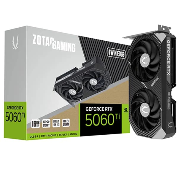 ZOTAC GAMING RTX 5060 TI TWIN EDGE | 16GB BOX