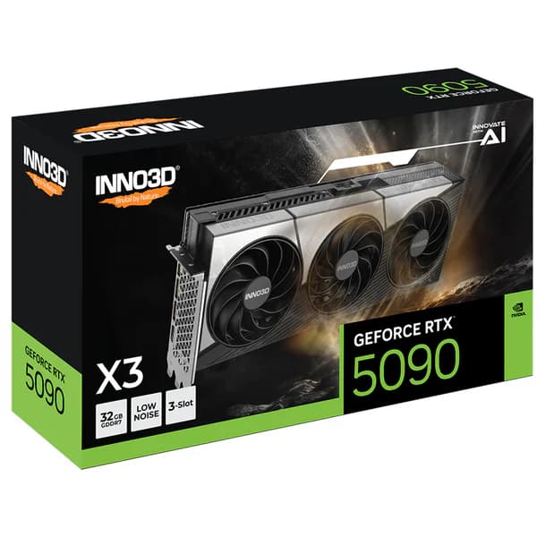 INNO3D GeForce RTX 5090 X3 OC 32GB GDDR7 (BOX)