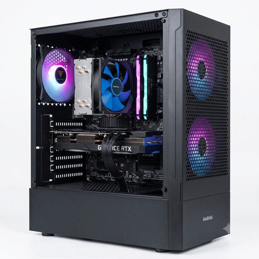 PC Gamer Ryzen 5 5600 | 16GB DDR4 3200MHz | 500GB NVMe | RTX 5060 8GB
