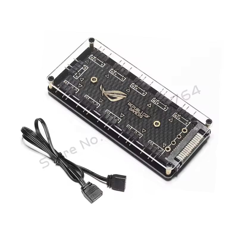 ASUS ROG RGB Hub / ARGB Splitter | 5V 3-Pin