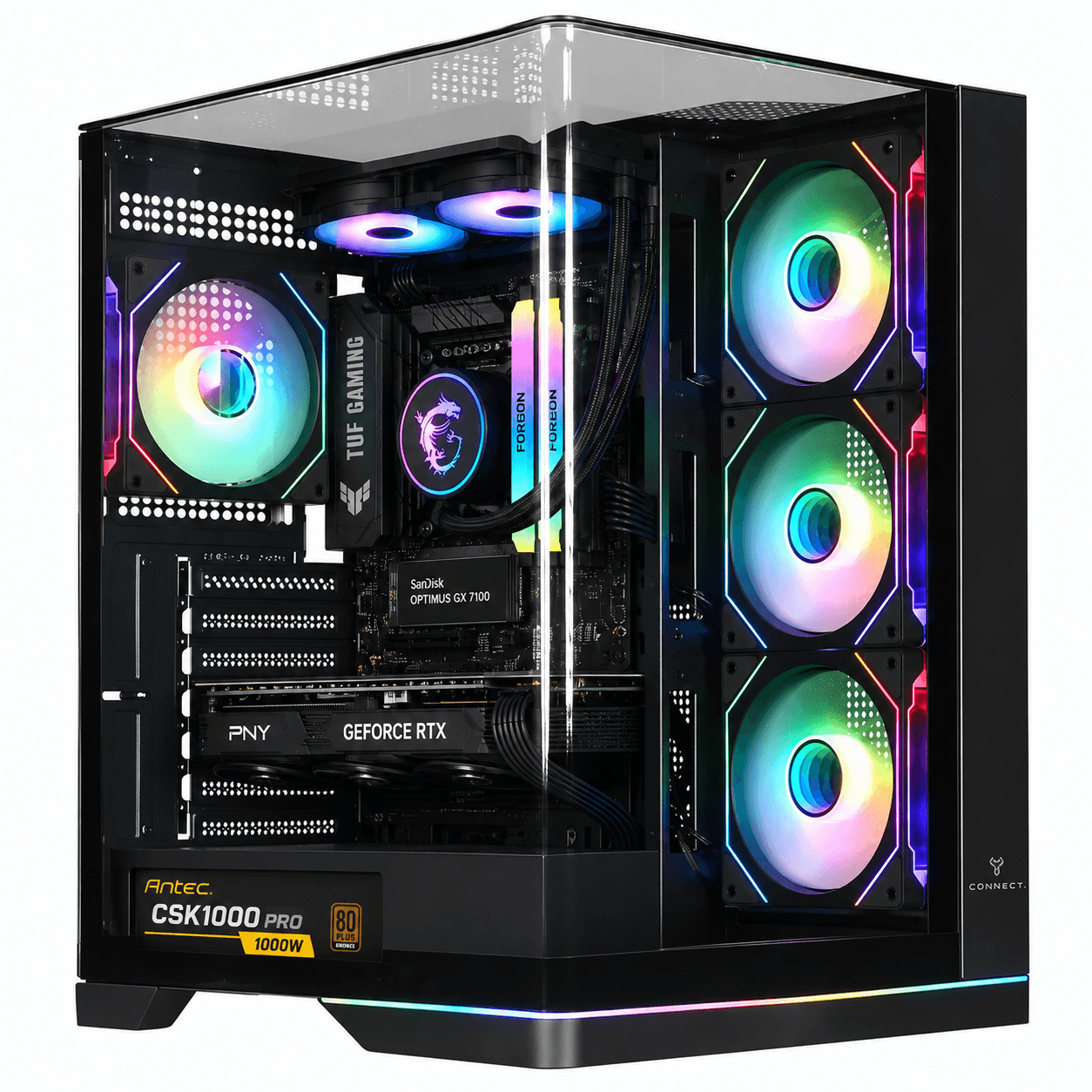 PC GAMING SETUP | RYZEN 7 9800X3D | RTX 5070 Ti 16GB | 32GB DDR5-6000 | 1TB NVMe | B650 WIFI