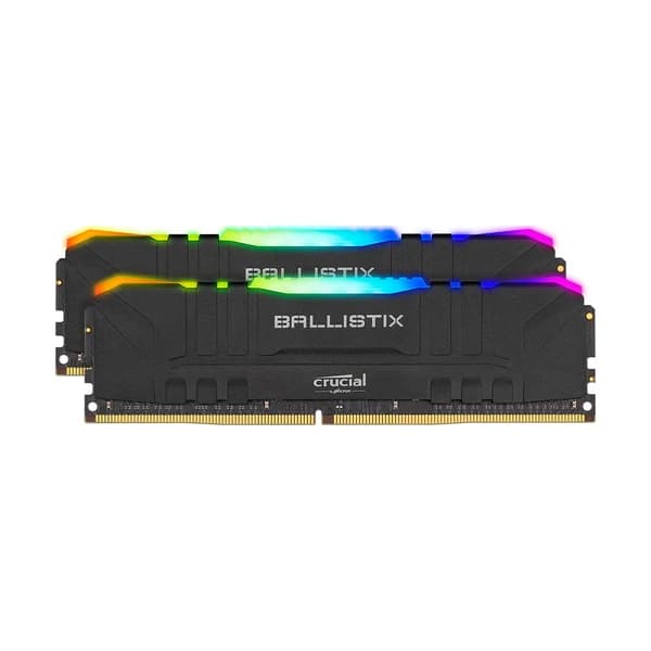 16GB (8GB × 2) DDR4 CRUCIAL BALLISTIX 3200MHz RGB | CL16 | QUASINEUF