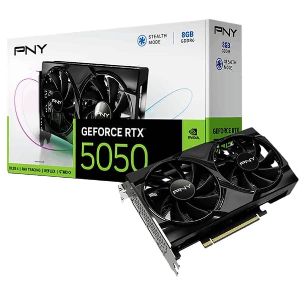 PNY GEFORCE RTX 5050 | 8GB GDDR6 | BOX