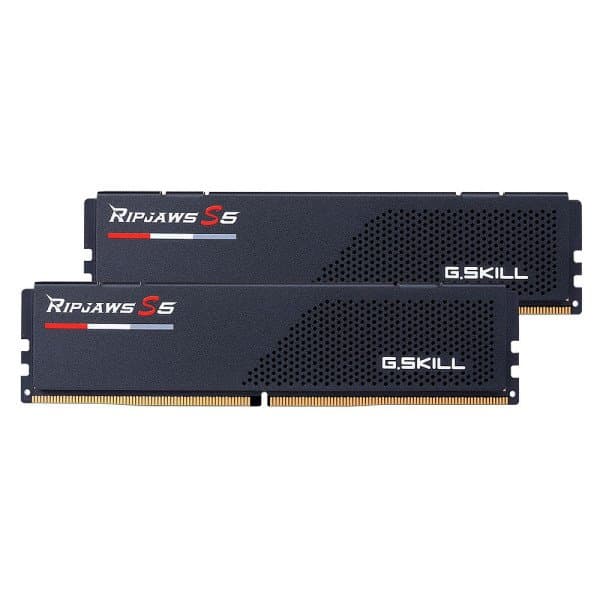 G.SKILL RIPJAWS S5 | 64GB (32GB × 2) | DDR5 6000MT/s | CL30 | BLACK | BOX