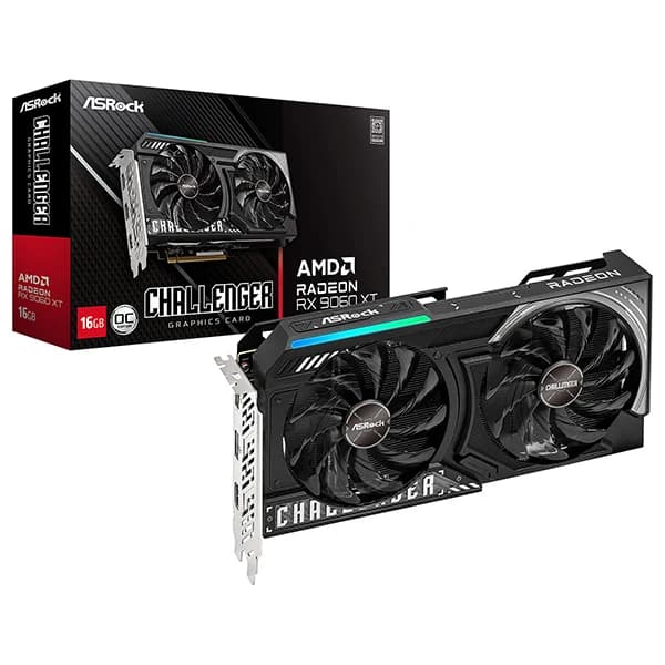 ASROCK AMD RADEON RX 9060 XT CHALLENGER | 16GB GDDR6